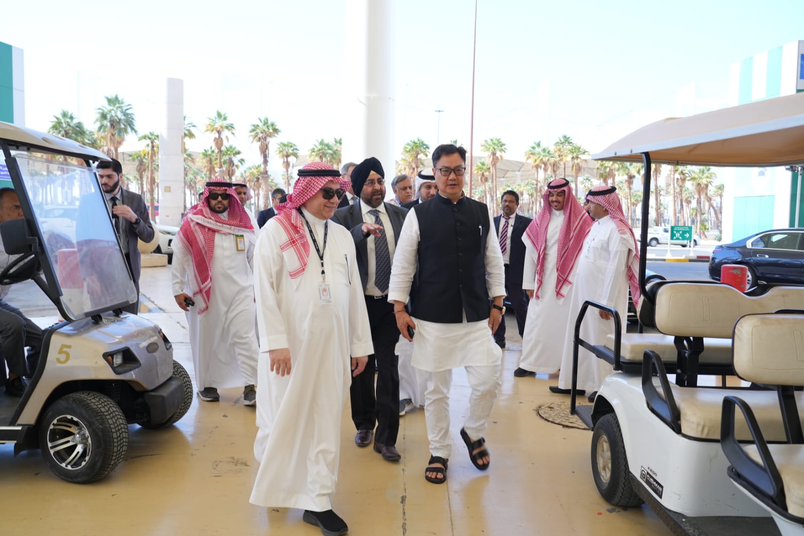Hon’ble Minister of Minority Affairs, Shri Kiren Rijiju and Saudi Minister Dr. Tawfiq bin Fawzan Al-Rabiah signed the Haj-2025 bilateral agreement in Jeddah, strengthening cooperation for a safe and fulfilling pilgrimage on January 13, 2025