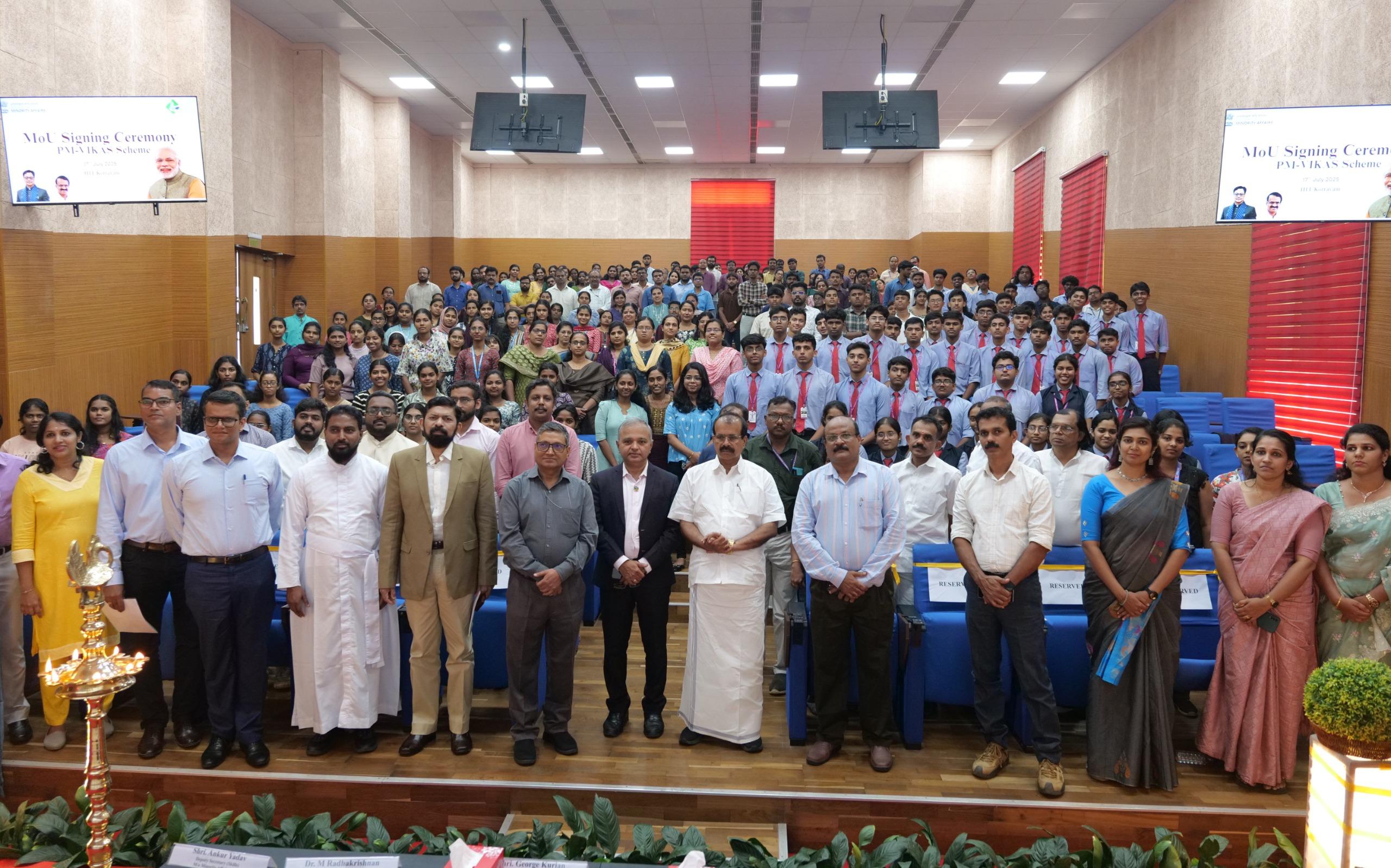 MoS, Shri George Kurian launched a PM VIKAS project at IIIT Kottayam in Kerala on 17th July 2025